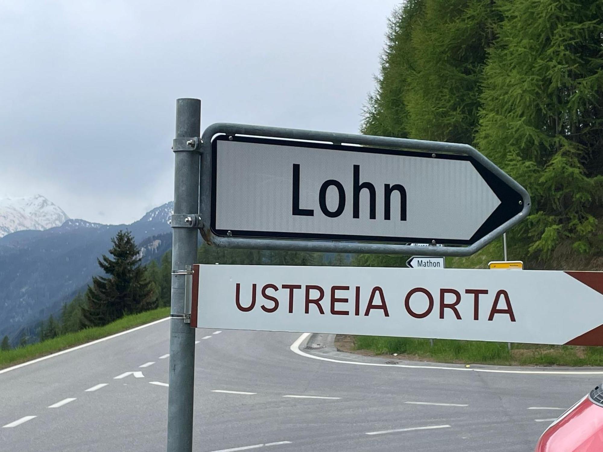 Ustreia Orta Acomodação com café da manhã Lohn Exterior foto